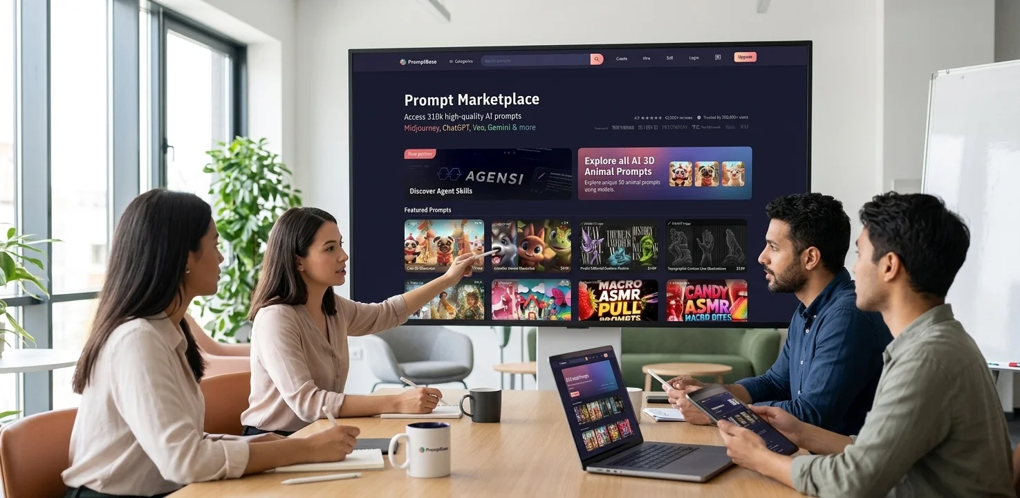 PromptBase product interface